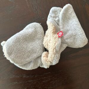 Gray Sherpa lined Zutano booties 6m